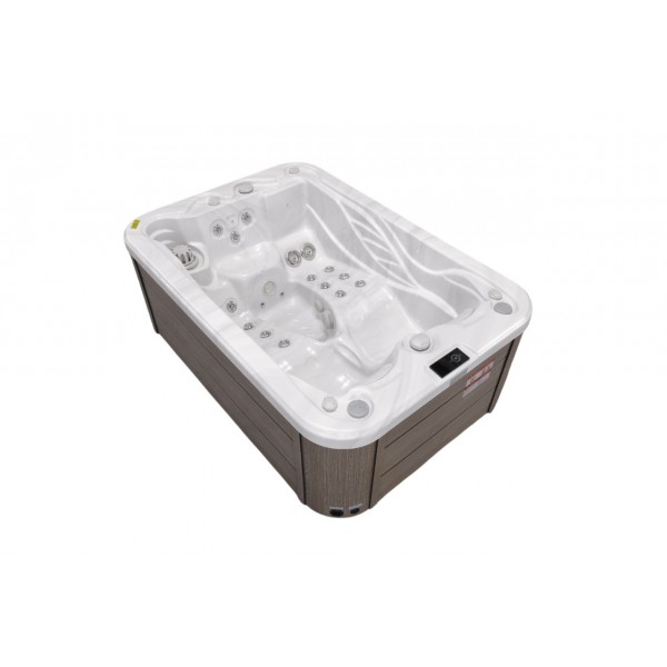 Jacuzzi exterior 3 persoane Visoli 225 x 155 cm 39 jeturi cu Ozone