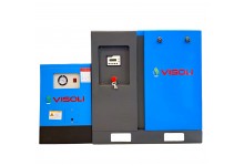 Compresor cu șurub Visoli 7.5kW/10HP, 10 bar, cu uscător