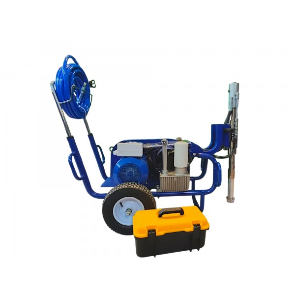 Pompa de glet airless hidraulica VISOLI YD-750  pe piston-220V