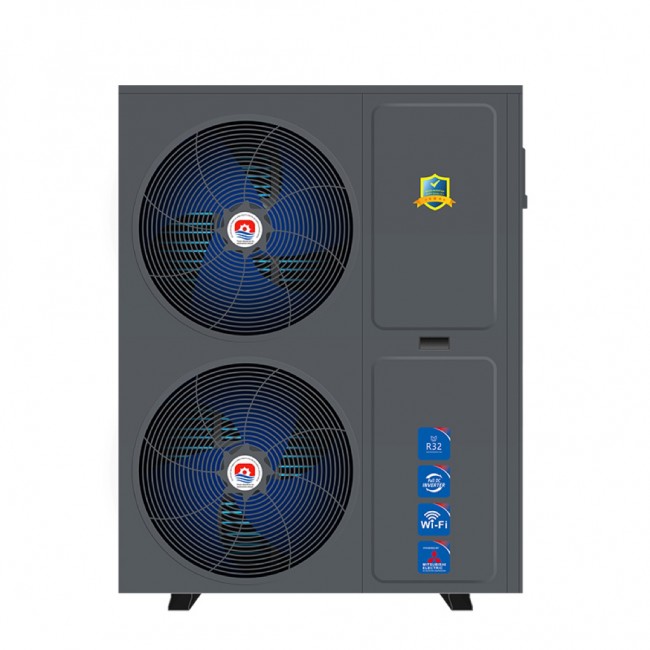 Pompa de caldura Visoli aer-apa 18 kW incalzire si preparare ACM cu control Wi-FI Pompa de caldura Visoli aer-apa 18 kW incalzire si preparare ACM cu control Wi-FI