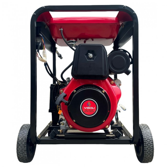 Motopompa Apa Diesel Visoli TDH100CLE 4 Toli - Pornire Electrica - 60M Verticala