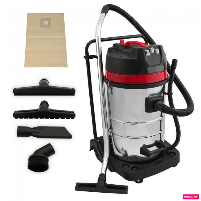 Aspirator industrial umed uscat cu 3 motoare,putere 3000W Aspirator industrial umed uscat cu 3 motoare,putere 3000W