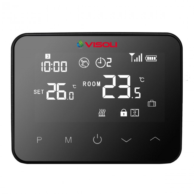 Termostat de ambient inteligent Visoli™ WT-20 Termostat de ambient inteligent Visoli™ WT-20,