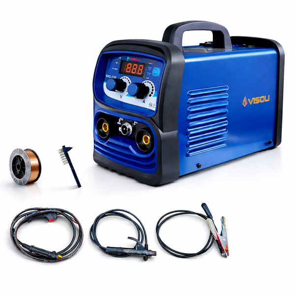 Aparat de sudura + rola de sarma flux Visoli MIG-MAG, 230 V
