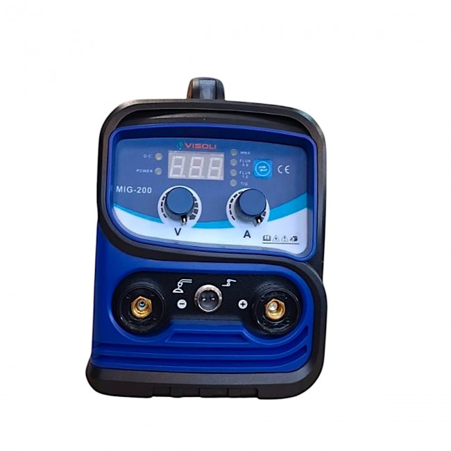 Aparat de sudura + rola de sarma flux Visoli MIG-MAG, 230 V