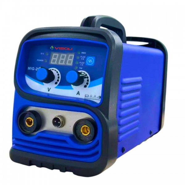 Aparat de sudura + rola de sarma flux Visoli MIG-MAG, 230 V