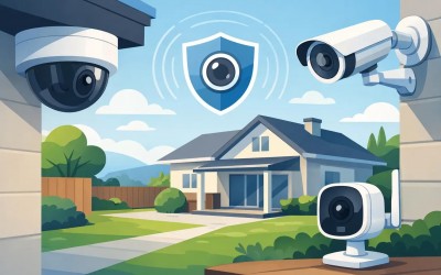 Camera de supraveghere pentru curte: ce alegi?