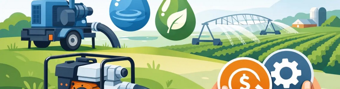 Ce motopompă diesel pentru irigații aleg corect?