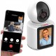 Camera de supraveghere WIFI Visoli™ C31, Functie de call video, Ecran Incorporat, Full HD, Ideala supravegherea, copiilor, varstnicilor