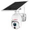Camera de supraveghere WIFI Visoli® VS-S10 Zoom Optic 20X, 5MP, Detectie Umana, Auto Tracking, Panou Solar 8W, Rotire din aplicatie, rezistenta la apa, senzor miscare,  Alb