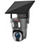 Camera de supraveghere Dubla Sim 4G Panou Solar 9W Visoli® VS-S20-4G Double Zoom Optic 20X, 6MP,de exterior, Senzor Detectie Umana