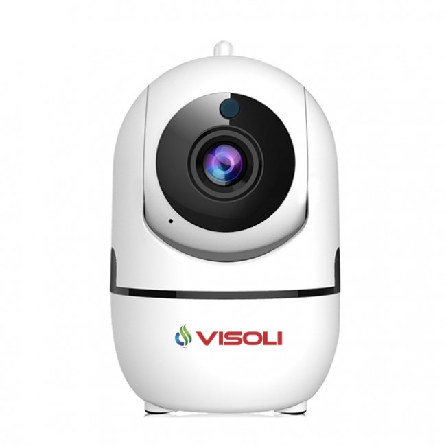 Baby Monitor Visoli™ VS-E7, Camera Supraveghere Wireless, Full HD, Vedere pe timp de noapte, Senzor miscare, Rotire automata Baby Monitor Visoli™ VS-E7, Camera Supraveghere Wireless, Full HD, Vedere pe timp de noapte, Senzor miscare, Rotire automata