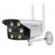 Camera de supraveghere IP wireless Visoli® VS C6, de exterior, night vision color, Full HD 1080p, camera 2.0 MP