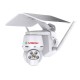 Camera de supraveghere Sim 4G Visoli® VS-Q7-4G, 4MP, de exterior, UHD, Panou solar, Rotire din aplicatie, rezistenta la apa
