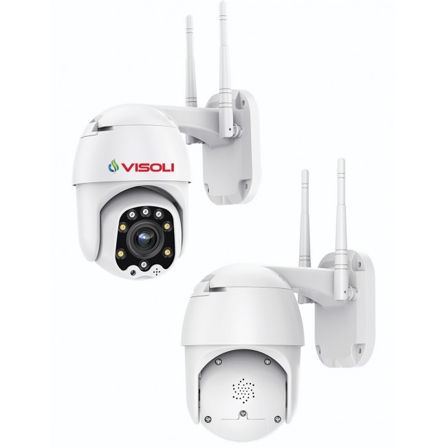 Camera de supraveghere WIFI Visoli™ QW25-ZOOM de exterior, 5X Zoom Optic, Rezistenta La Apa, 2MP Full HD, Senzor Miscare Camera de supraveghere WIFI Visoli™ QW25-ZOOM de exterior, 5X Zoom Optic, Rezistenta La Apa, 2MP Full HD, Senzor Miscare