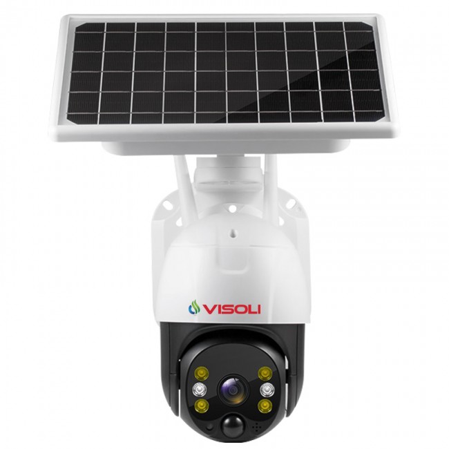 Camera de supraveghere WIFI Visoli® VS-S10-Plus,Lentile SONY, 3MP Full HD 2K, de exterior,Senzor Detectie Umana, Panou solar Camera de supraveghere WIFI Visoli® VS-S10-Plus,Lentile SONY, 3MP Full HD 2K, de exterior,Senzor Detectie Umana, Panou solar