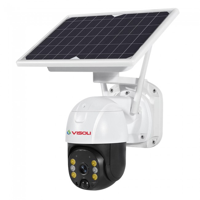 Camera de supraveghere WIFI Visoli® VS-S10-Plus,Lentile SONY, 3MP Full HD 2K, de exterior,Senzor Detectie Umana, Panou solar Camera de supraveghere WIFI Visoli® VS-S10-Plus,Lentile SONY, 3MP Full HD 2K, de exterior,Senzor Detectie Umana, Panou solar
