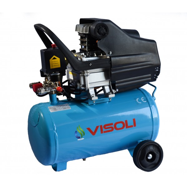 Compresor de aer Visoli24L, 2 CP,1.5 kW