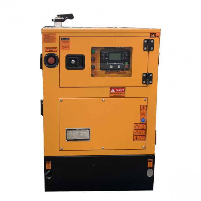 Grup Electrogen / Generator Electric Diesel Visoli™ 20 kVA cu carcasa si AAR / ATS
