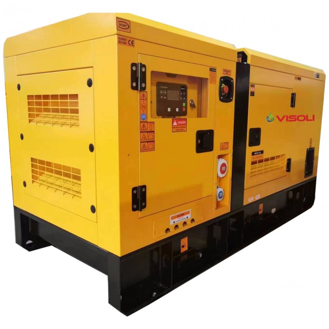 Grup Electrogen / Generator Electric Diesel Visoli™ 70 kVA cu carcasa insonorizata
