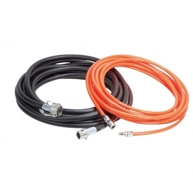 Set Furtun pentru  pompa de glet Visoli cu 2 compresoare incorporate 