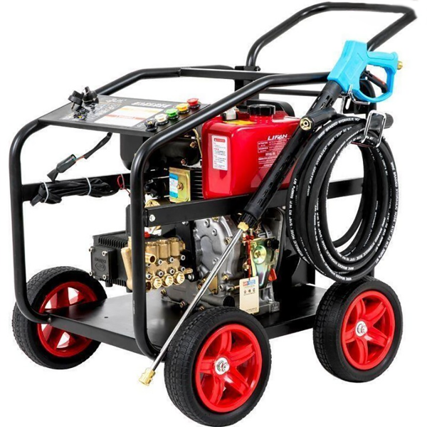 Pompa de  spalat cu presiune 15HP  cu motor disel Visoli