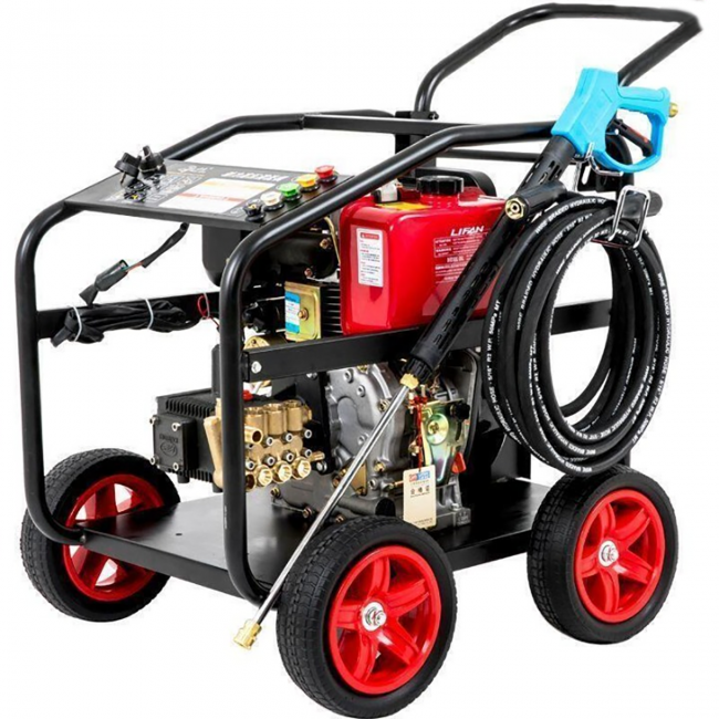Pompa de  spalat cu presiune 15HP  cu motor disel Visoli