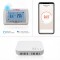 Termostat Ambient Centrala Termica WIFI Visoli™ WT-08, Controlat Prin Internet/Smartphone, Compatibil Cu Orice Centrala Termica Pe Gaz